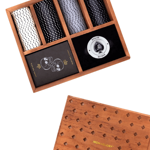 Iron & Glory Dead Man’s Hand Premium Poker Set