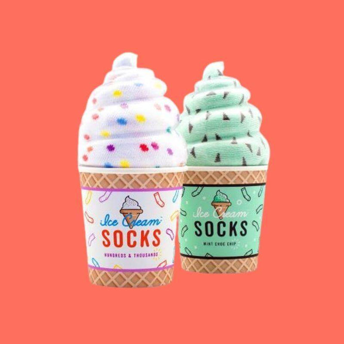 Ice Cream Socks - Mint Chco Chip