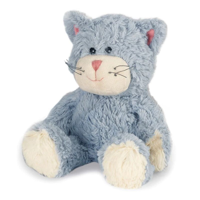 Warmies® Large Plush Cat (Blue) 13" - Microwavable Soft Toy