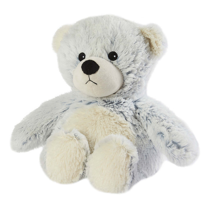 Warmies® Large Plush Grey Marshmallow Bear 13" - Microwavable Soft Toy