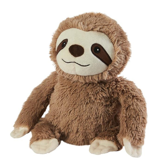 Warmies® Large Plush Brown Sloth 13"- Microwavable Soft Toy