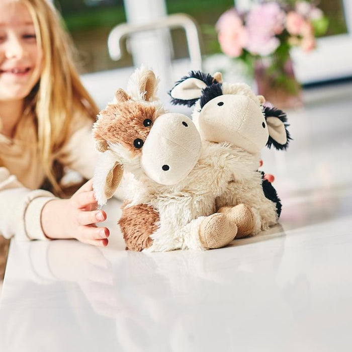 Warmies® Warm Hugs Cows 9" - Microwavable Soft Toy