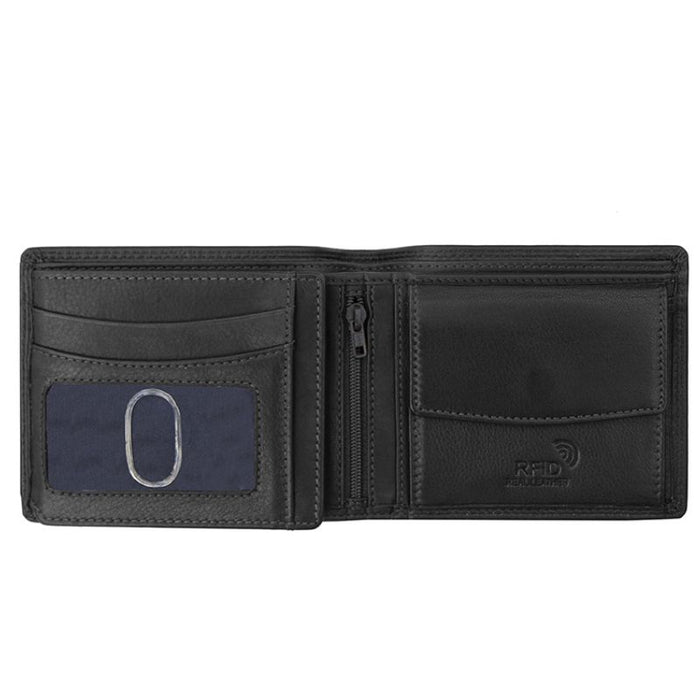 Primehide Luxury Leather Washington Trifold Wallet RFID Blocking - Available in 2 colours