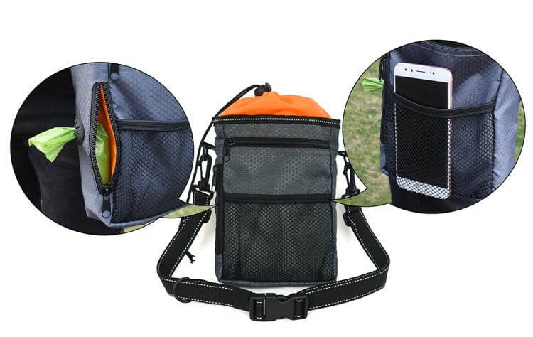 Dog Walking Bag & Rechargeable LED Light Beanie Hat