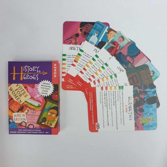 History Heroes Card Game - Women