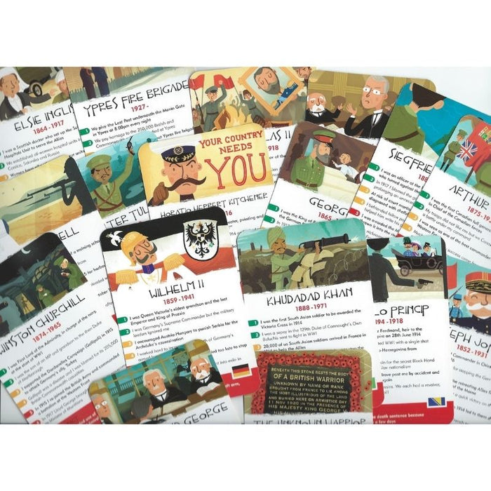 History Heroes Card Game - World War 1