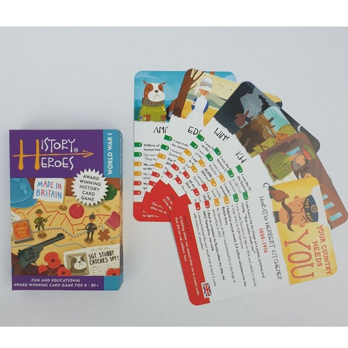 History Heroes Card Game - World War 1