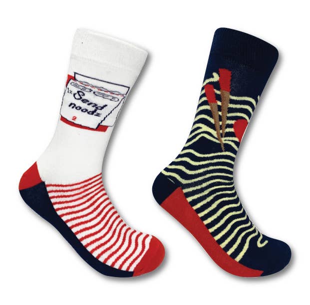 Luxury Noodle Takeaway Socks Gift Set