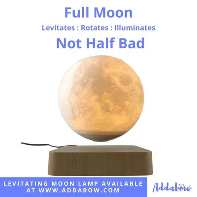 Levitating Moon Lamp