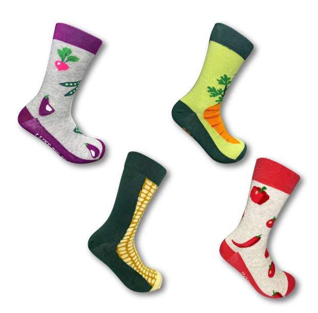 Urban Eccentric Veggie Socks Gift Set